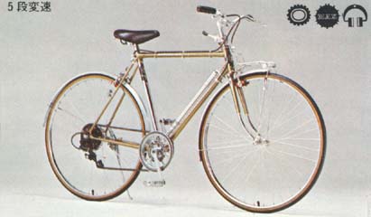 AZUKI 　自転車　ビンテージ　昭和レトロ　5段変速　27インチ　東京 Retro Bicycle] Restoring an extremely heavy 80kg bicycle